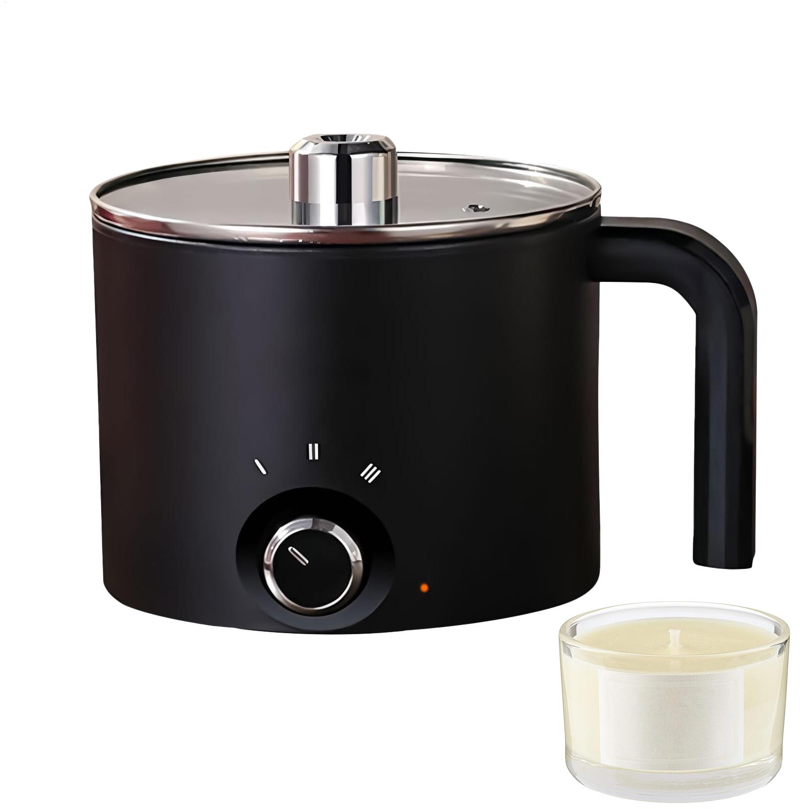 Candle Making Easy - 1.5L Büyük Paslanmaz Çelik Elektrikli Yapışmaz