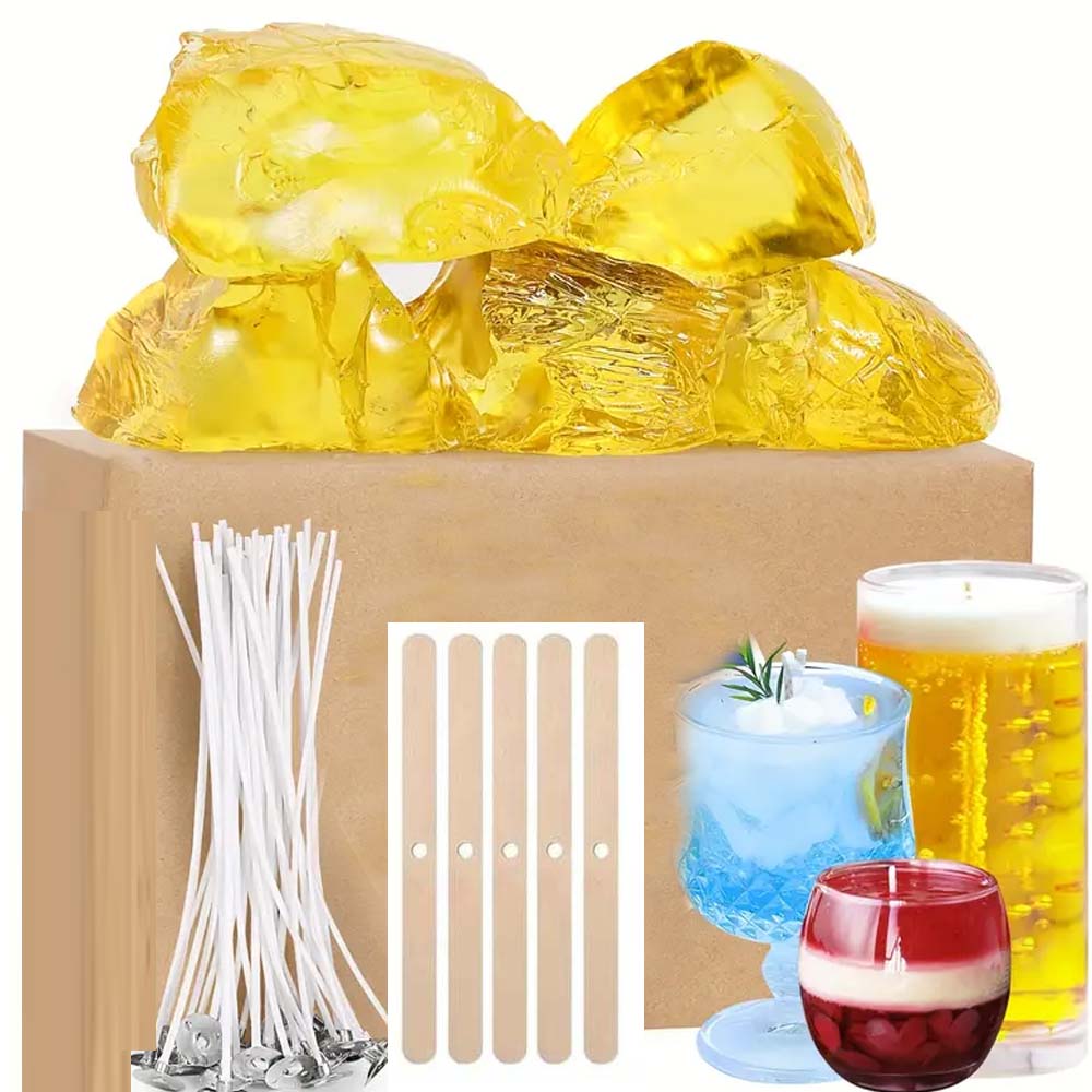Mum Yapımı için 200g Sarı Şeff - Candle Making Kit Wholesale incelemesi ve fiyatı