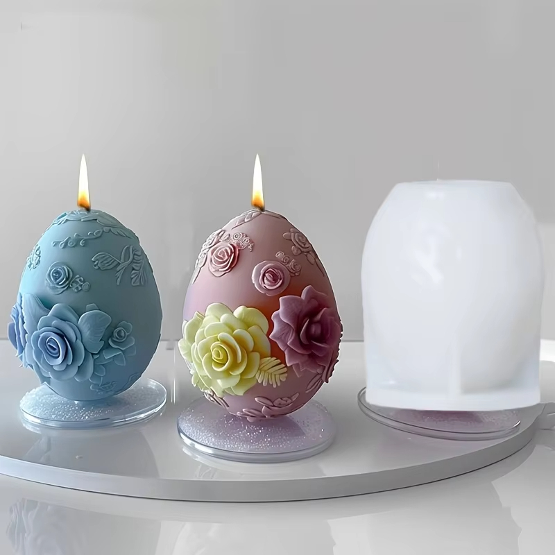 Kabartmalı Çiçek Yumurta Kalıb - Candle Making Bath incelemesi ve fiyatı