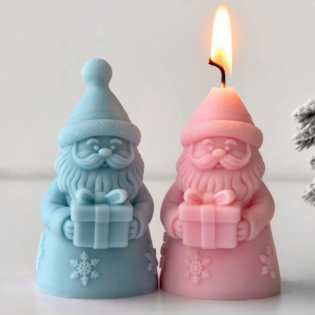 Noel Baba Hediye Kutusu siliko - Candle Making Easy incelemesi ve fiyatı