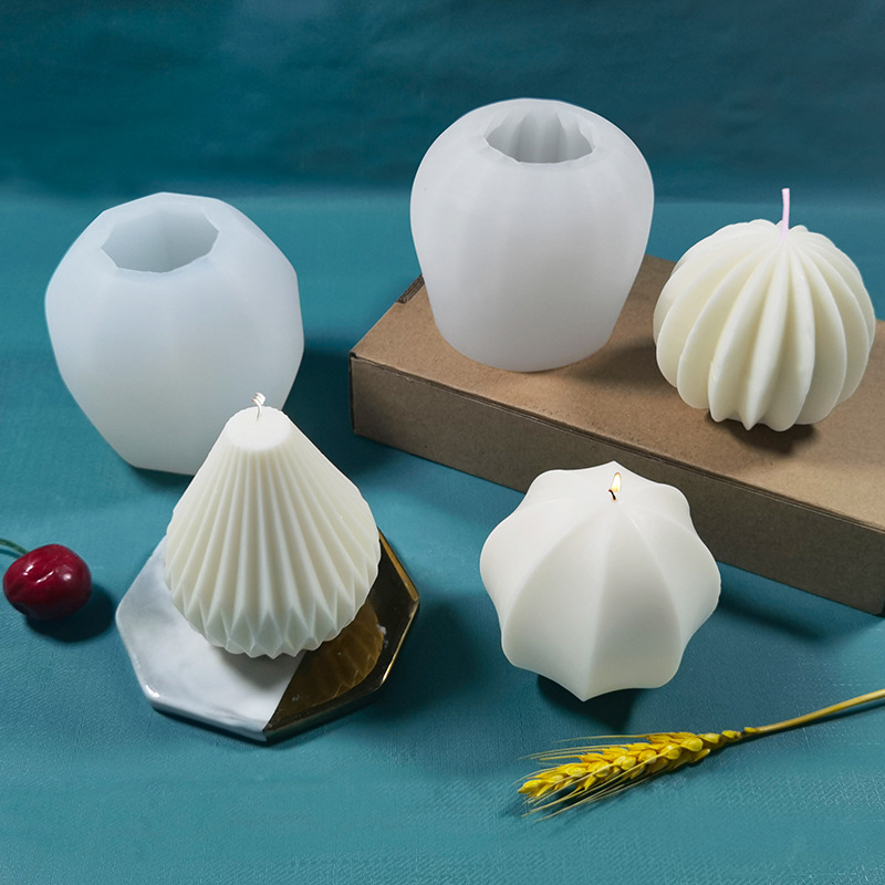 3D Silikon Mum Kalıpları Geome - Candle Making Bath incelemesi ve fiyatı