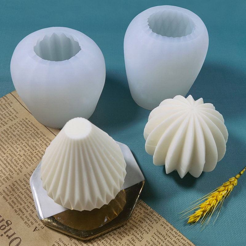 3D Silikon Mum Kalıpları Geome - Candle Making Bath incelemesi ve fiyatı