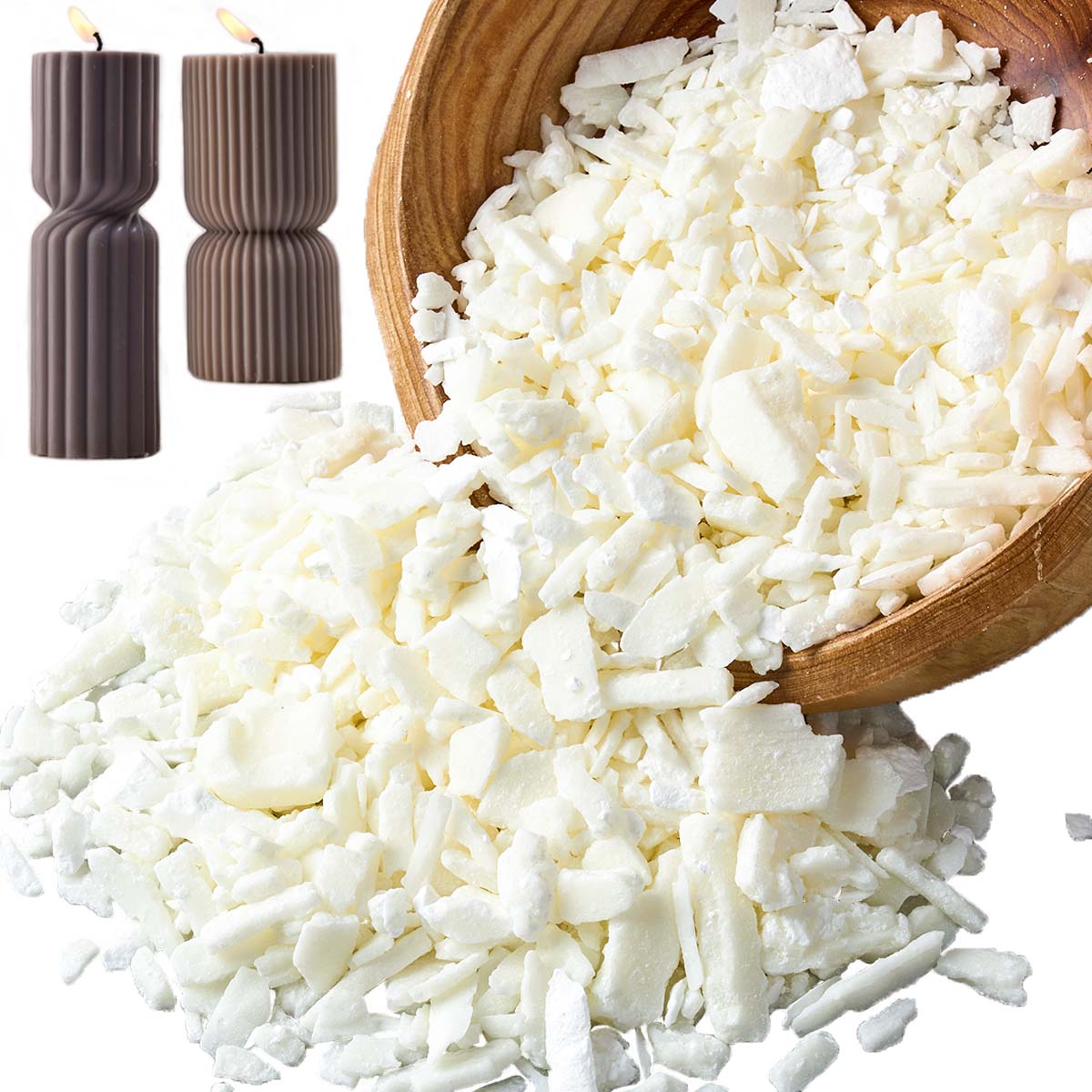 1 Pound Saf Beyaz Soya Balmumu - Candle Making Easy incelemesi ve fiyatı